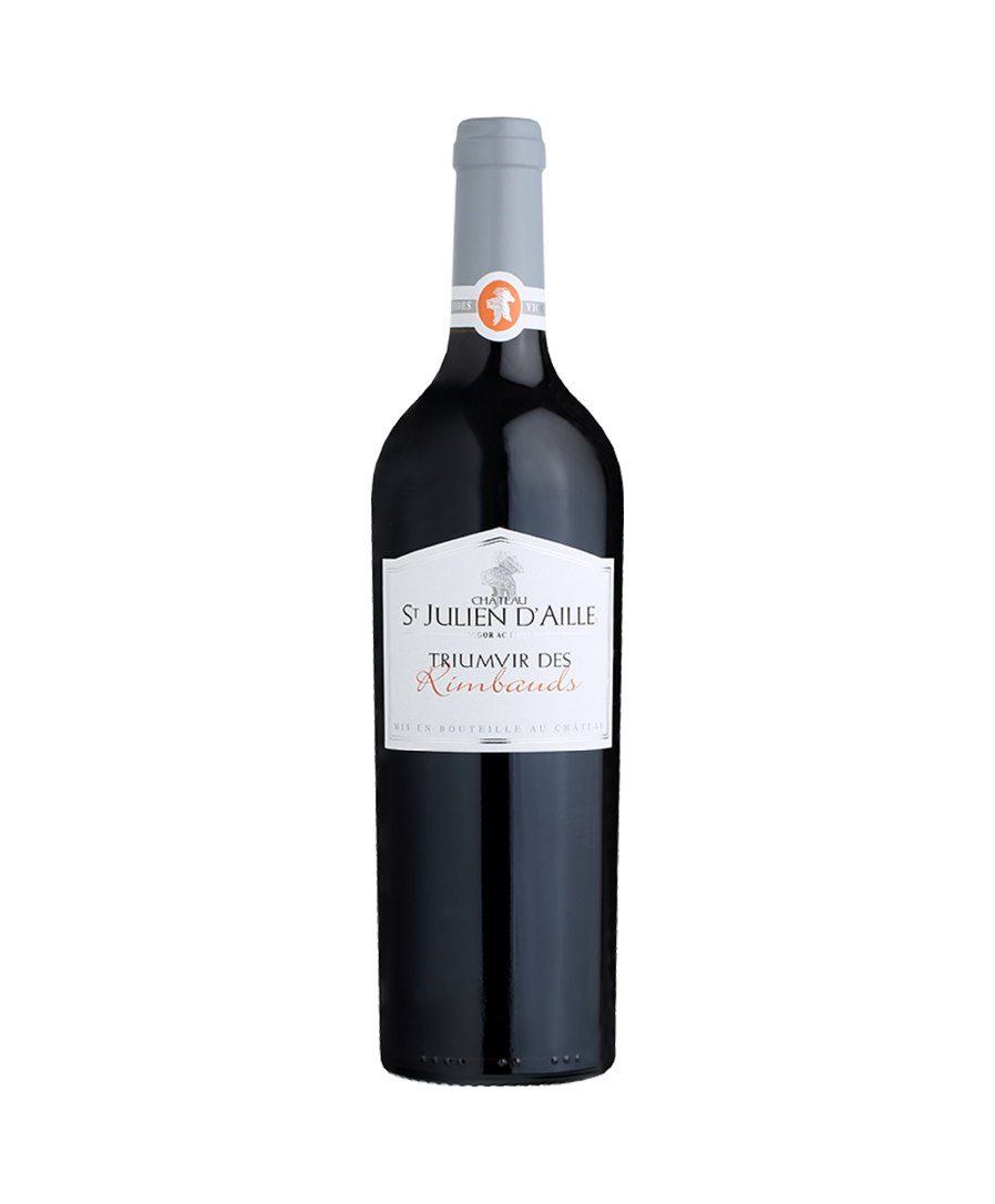 VIN ROUGE TRIUMVIR DES RIMBAUDS 2022