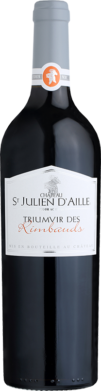 VIN ROUGE TRIUMVIR DES RIMBAUDS 2018
