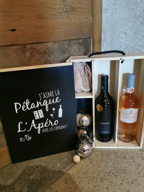 Idée cadeau du jour: coffret pétanque - Saint Julien d'Aille